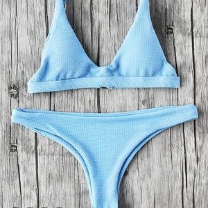 Baby Blue Bikini